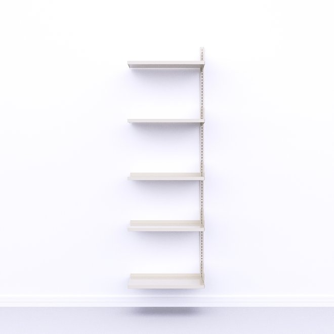 V�greol Tilbygningsfag med 5 hylder