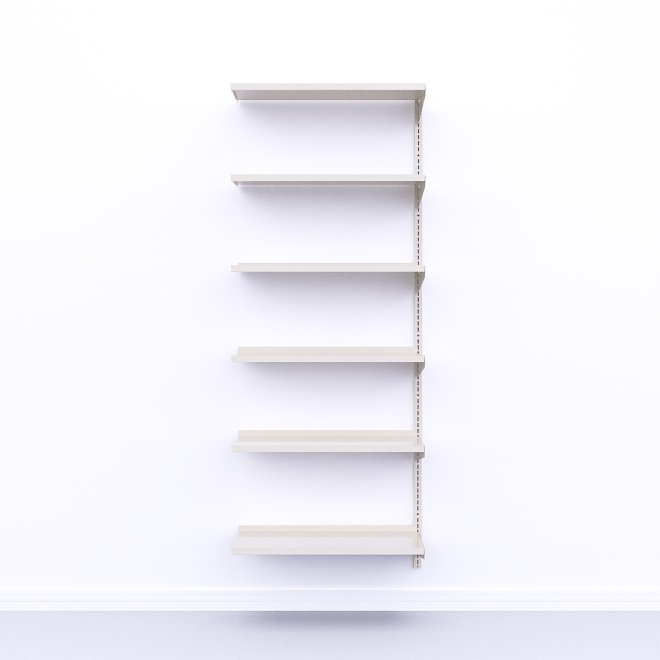 V�greol Tilbygningsfag med 6 hylder