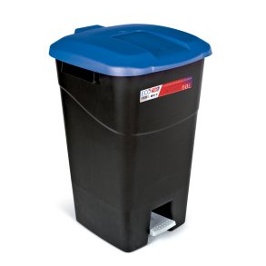 Affaldsbeholder 60 Liter i sort m, Blt Lg og fodpedal