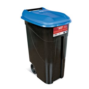 Affaldsbeholder 80 Liter i sort m, Blt Lg