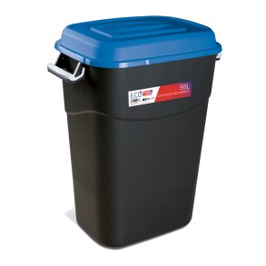 Affaldsbeholder 95 Liter i sort m, Blt Lg