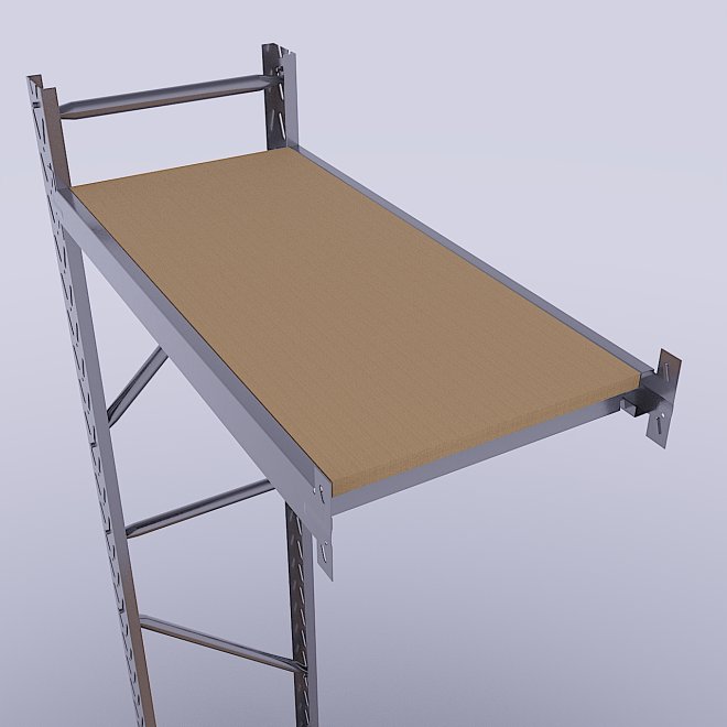 Lagerregal Anbaufeld mit 2 B�den