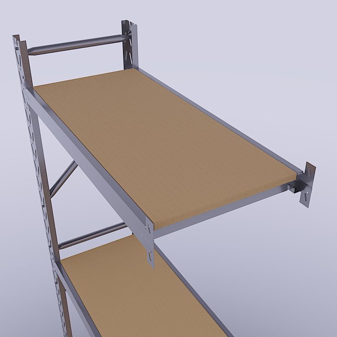 Lagerregal Anbaufeld mit 3 B�den
