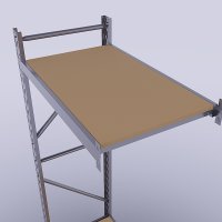 Lagerregal Anbaufeld mit 2 B�den