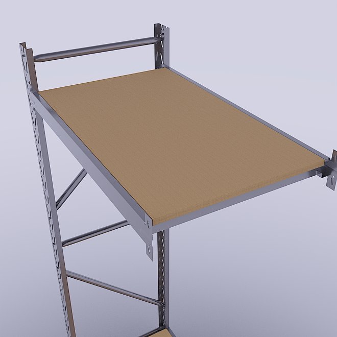 Lagerregal Anbaufeld mit 2 B�den