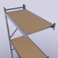 Lagerregal Anbaufeld mit 4 B�den