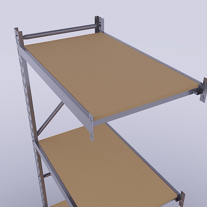 Lagerregal Anbaufeld mit 4 B�den