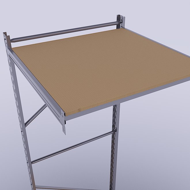Lagerregal Anbaufeld mit 2 B�den