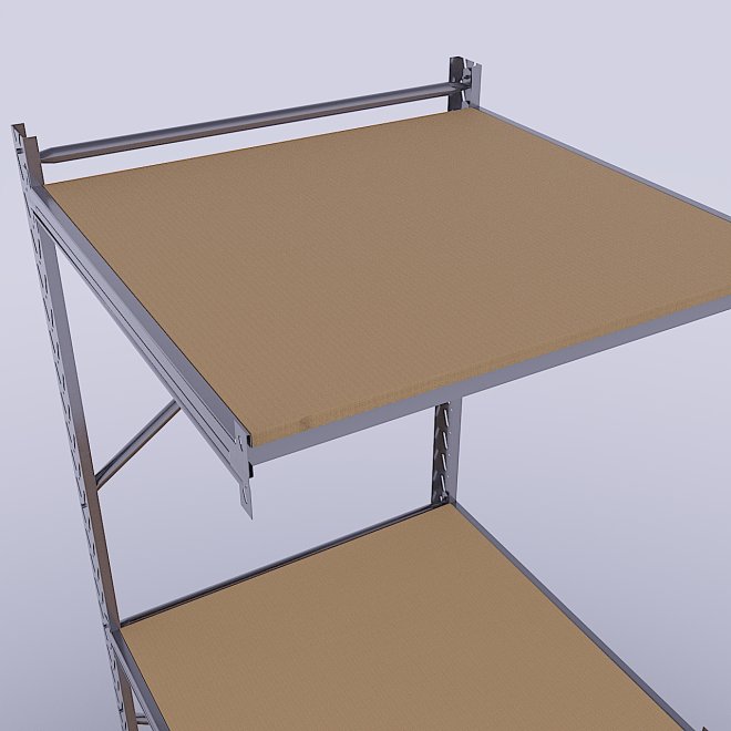 Lagerregal Anbaufeld mit 3 B�den
