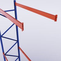 Pallst&auml;ll Tillbyggnadsdel med 2 b&auml;rniv�er