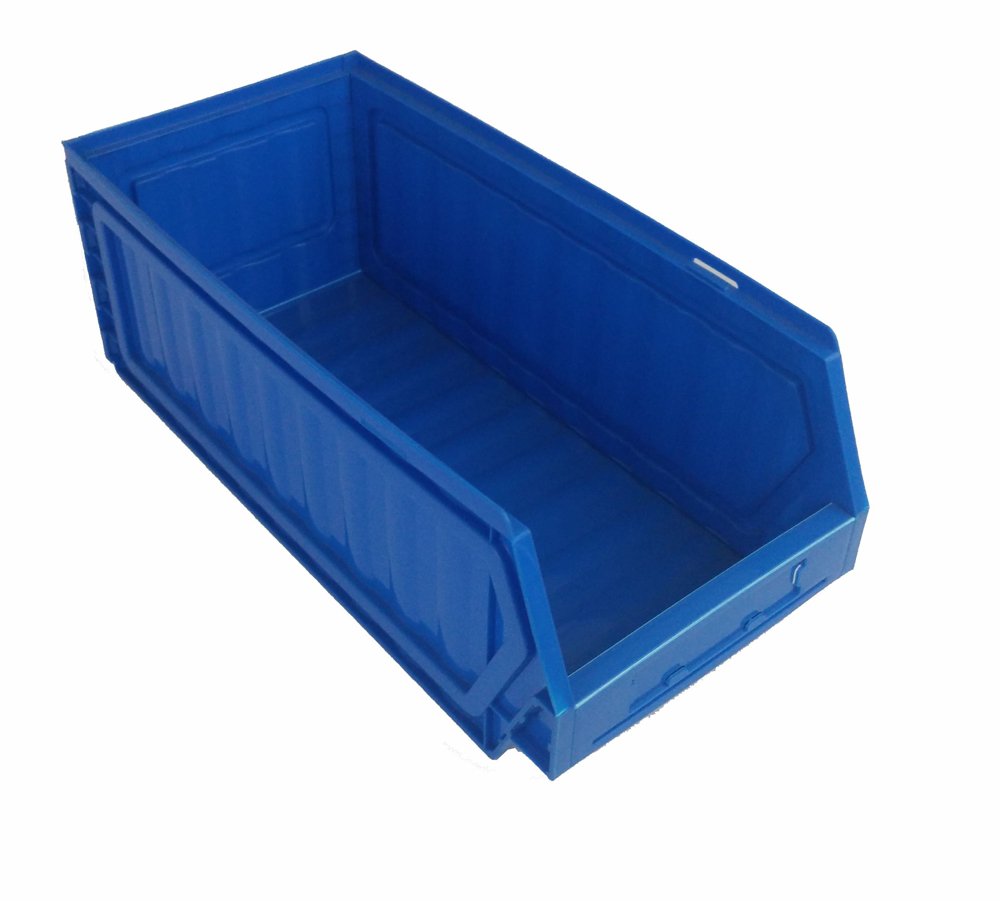 Plastikschuh Rack Raum Sparen Mehrschichtige Tür Badezimmerschuhe Behälter  Lagerschrank - Blau / 2-layer