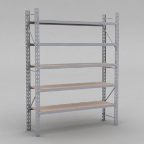 Lagerregal 1 Feld mit 5 Bden
