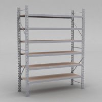 Lagerregal 1 Feld mit 6 Bden