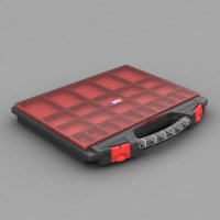 Kleinteilekoffer mit 25 herausnehmbaren Einstzen