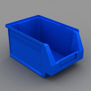 Plocklda i bltt L: 23.6  x B: 16 x H: 13 cm