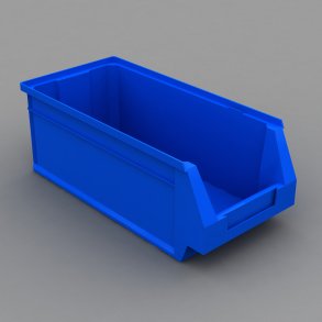 Plocklda i bltt L: 33.6  x B: 16 x H: 13 cm