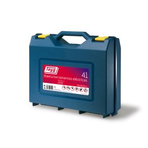 Elektrokoffer Klein Blau mit Unterteiltes Kit