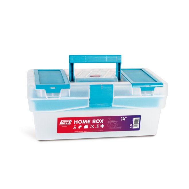 Verktygslda i transparent plast 14 
