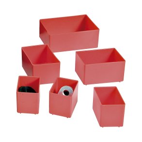 1 Karton mit 21 Kleinteileeinsätzen