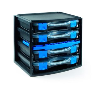 Kleinteile-Kofferschrank 