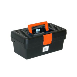 Werkzeugkasten 12 Zoll in schwarz