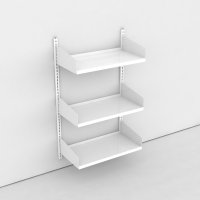 Wandregal 1 Feld mit 3 Böden