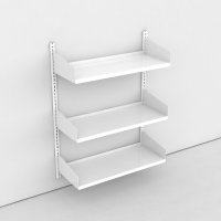 Wandregal 1 Feld mit 3 Bden