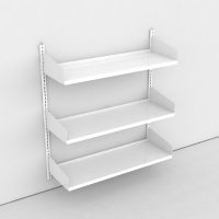 Wandregal 1 Feld mit 3 Bden