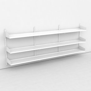 Wandregal 3 Felder mit 9 Bden