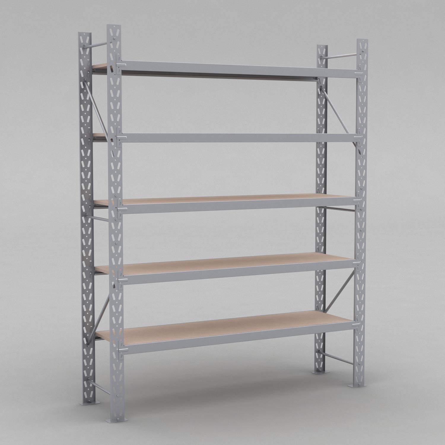  Lagerhylla H:250 D: 50 cm 5 hyllplan