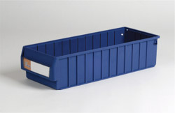  Sorteringslåda med etiketthållare: L: 60 x B: 23.5 x H: 14 cm