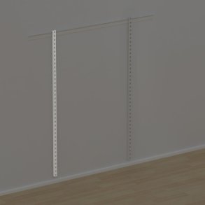 Wandschiene H4 fr Ladenregale zur Wandbefestigung