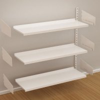 Wandregal-Anbaufeld mit 3 Fachböden