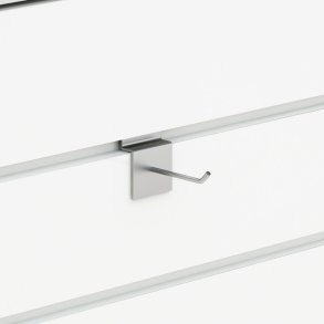 Einzelhaken für gerillte Wand