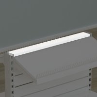 Topafdkning til butiksreol