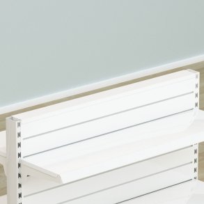 Topafdkning til butiksreol