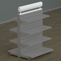 Topdisplay til butiksreol