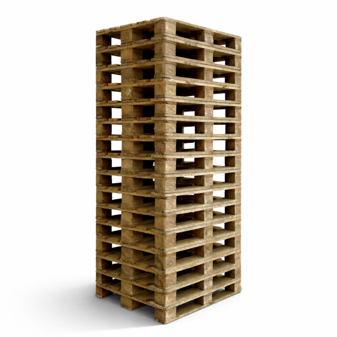 Transportbunt, 16 x EUR-pall i tr�