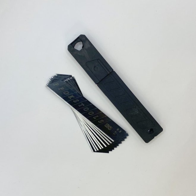 Packung mit 10 Abbrechklingen fr Erfa Cuttermesser