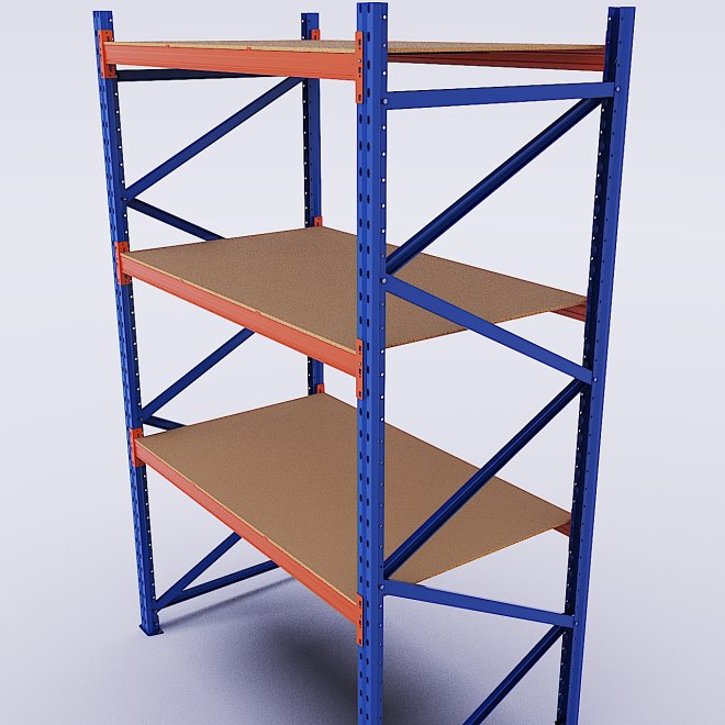 Spanplatte f�r Palettenregale
