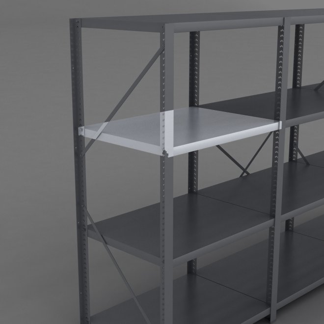 Stahlfachboden fr Stahlregal