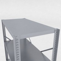 Stahlregal 1 Feld mit 4 Fachböden