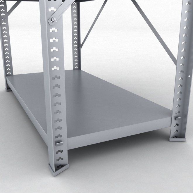 Stlhylla H: 200 x L: 105 x D: 50 cm