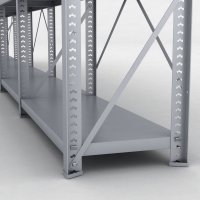 Stlhylla H: 200 x L: 505 x D: 60 cm