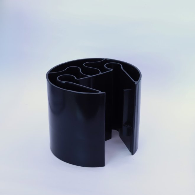 Beinschoner aus plast für Regalbeine 13 cm