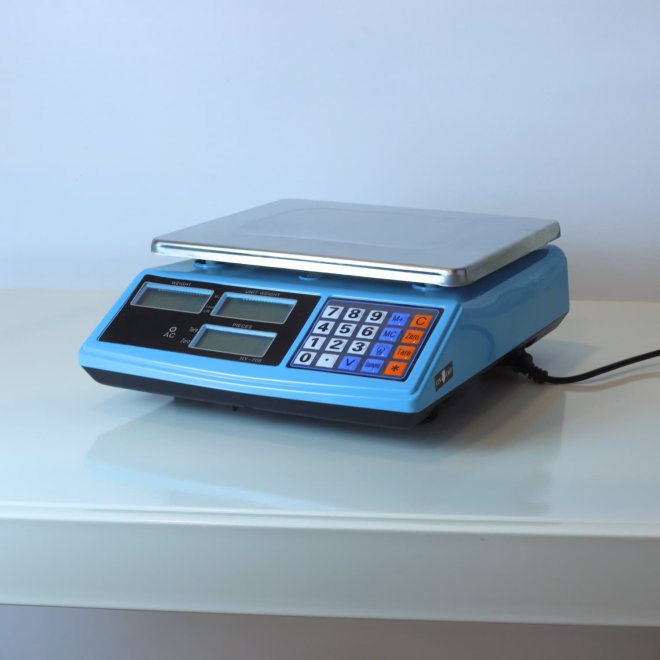 Elektronisk Vg Tungt, upp till 15 kg.