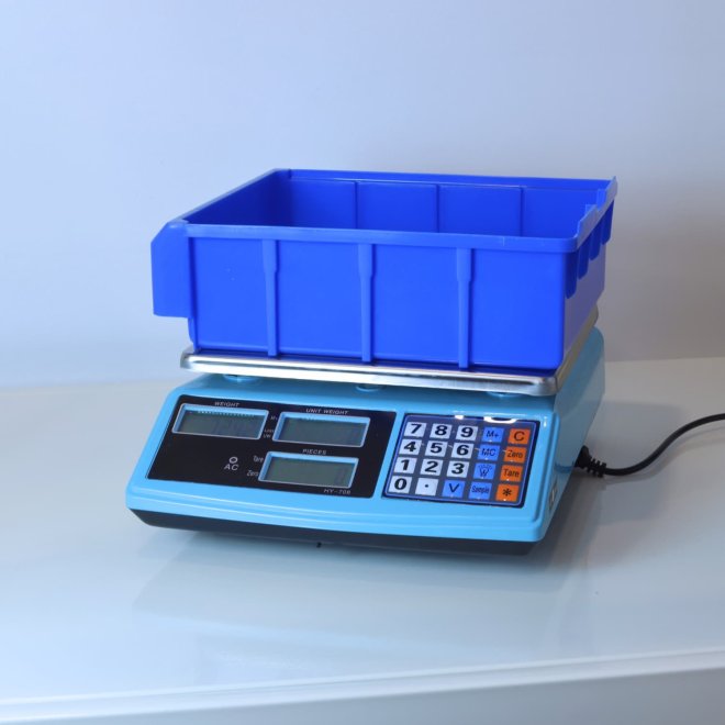 Elektronisk Vg Tungt, upp till 15 kg.