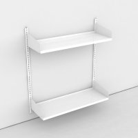 Wandregal 1 Feld mit 2 Böden