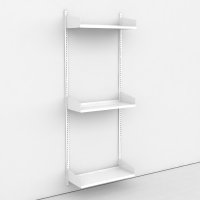 Wandregal 1 Feld mit 3 Bden