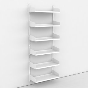 Wandregal 1 Feld mit 6 Bden